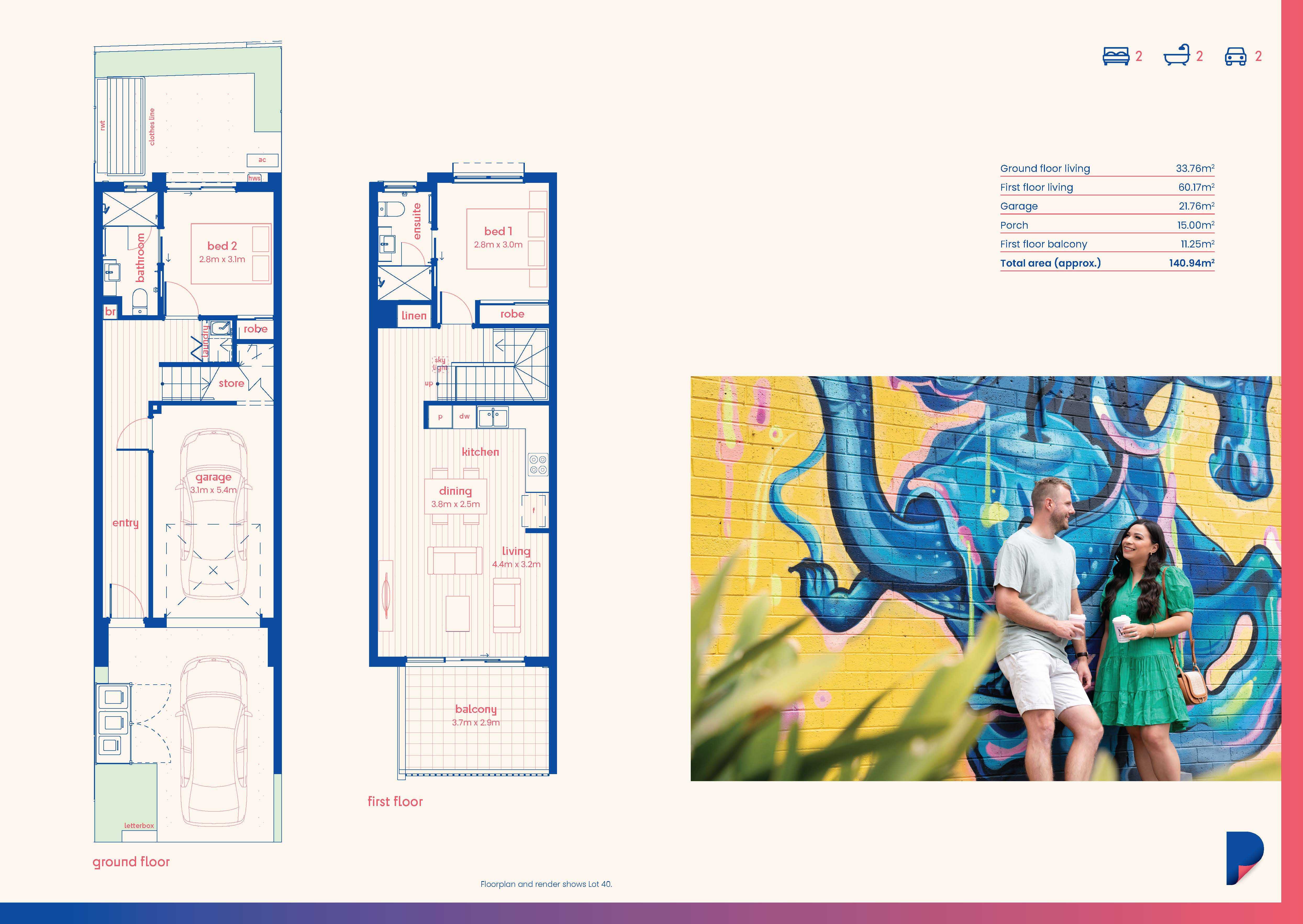 Falcon40 Floorplan