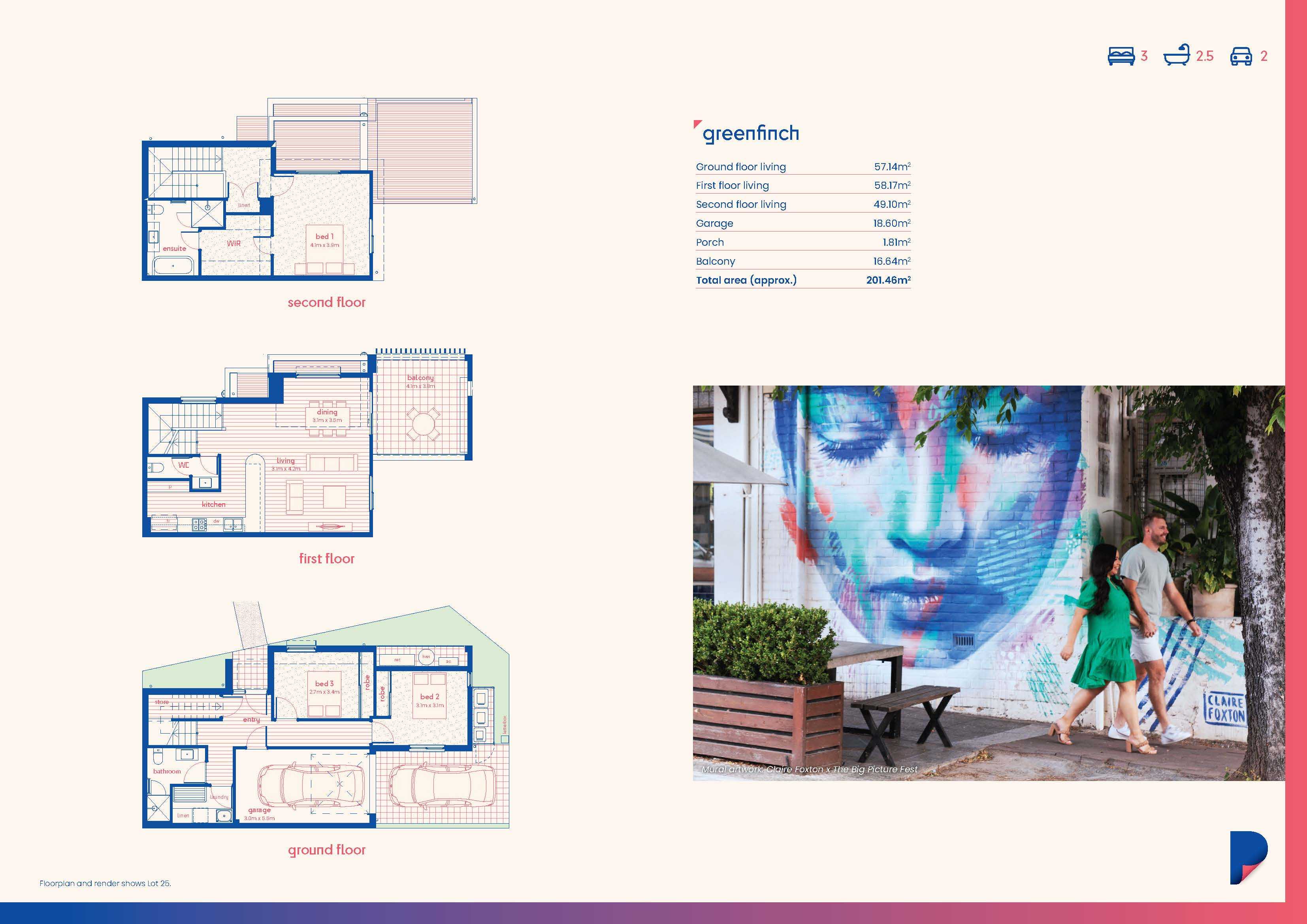 Greenfinch Lot25 Floorplan Page 2