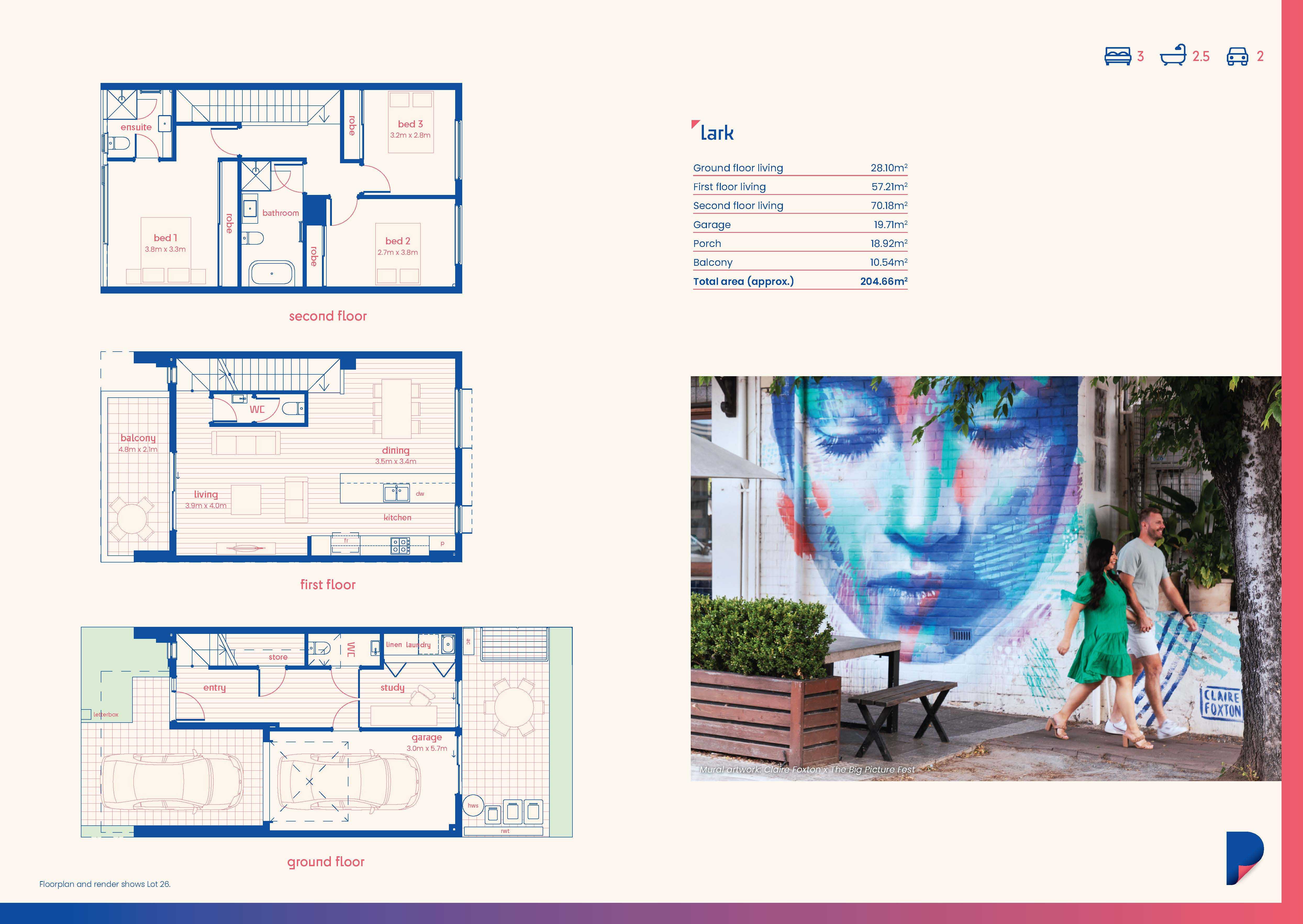 Lark Lot26 Floorplan Page 2