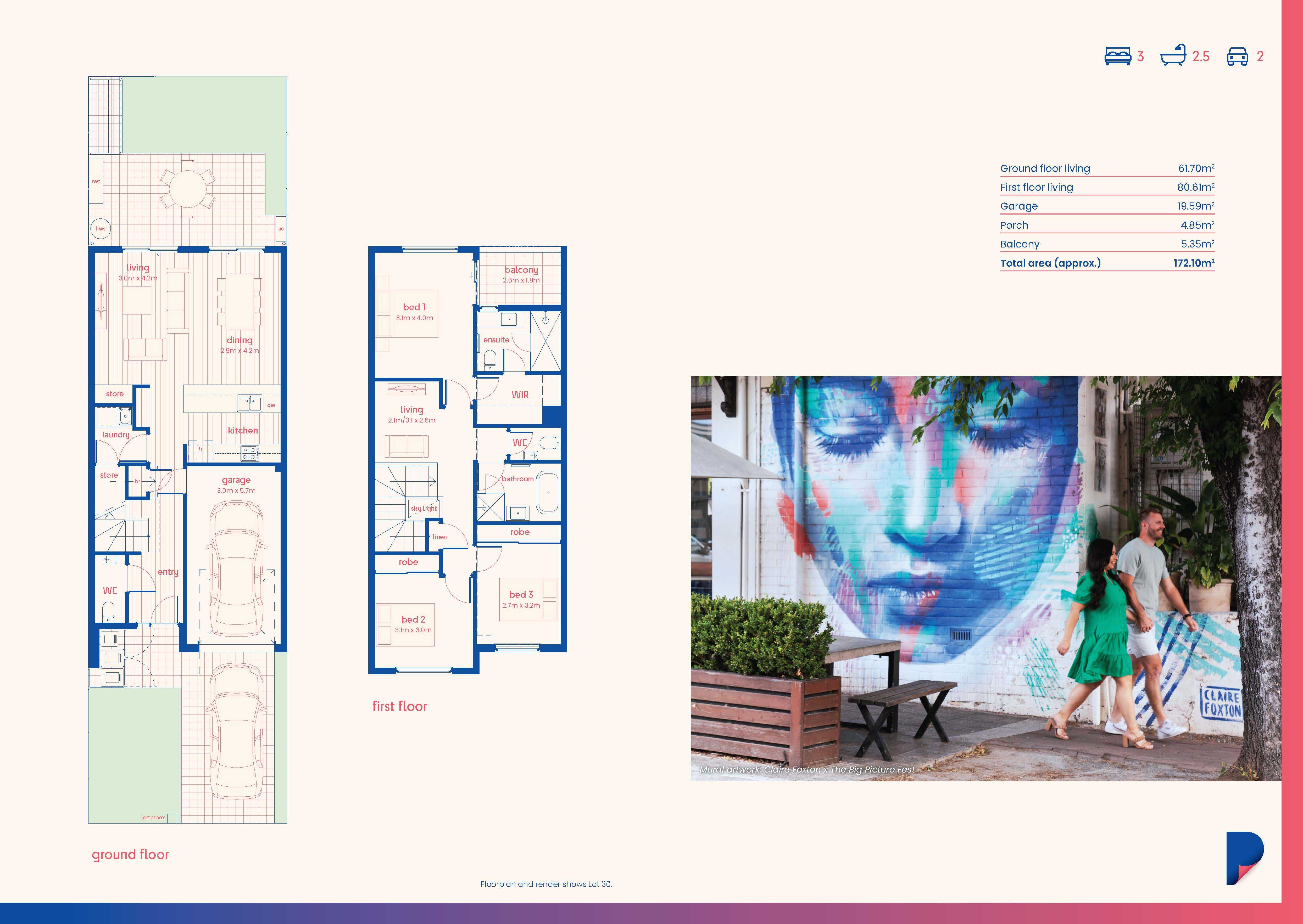 Starling Lot30 Floorplan Page 2